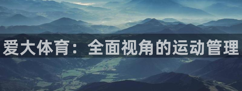 必一体育sport装